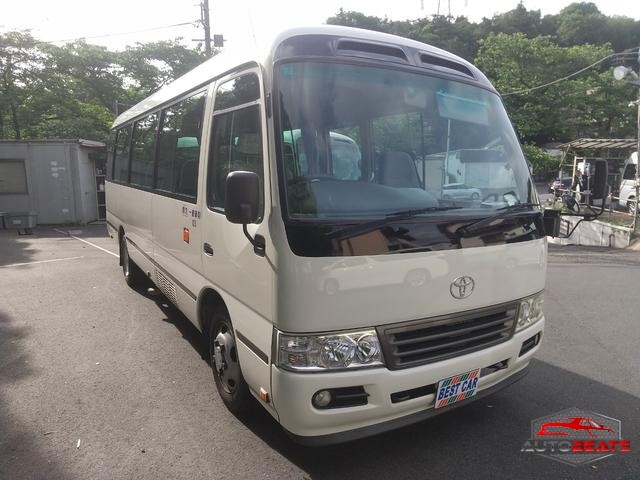 2009 TOYOTA COASTER LONG GX TURBO (WHITE)